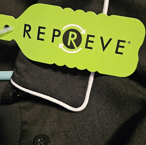 NWT Repreve black button up shirt - Picture 2 of 10